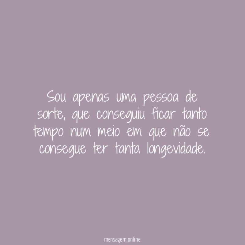 Pessoa de Sorte