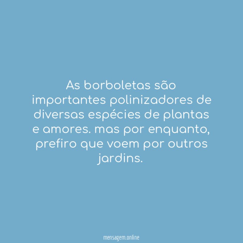 as borboletas são importantes polinizadores de diversas espécies