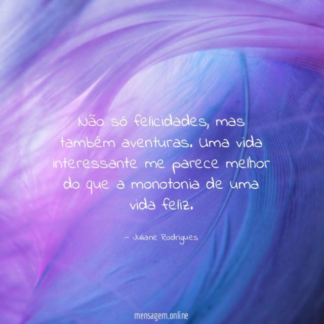 Mais que felicidade