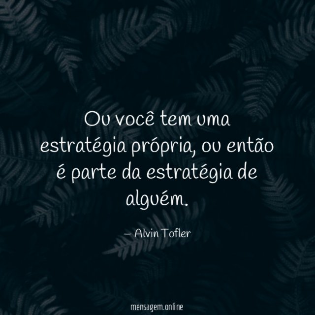 Parte da estratégia