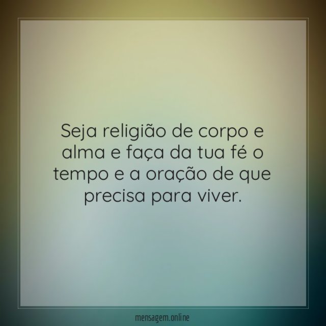 Oração que precisa