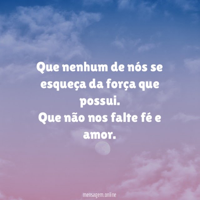 Fé e amor