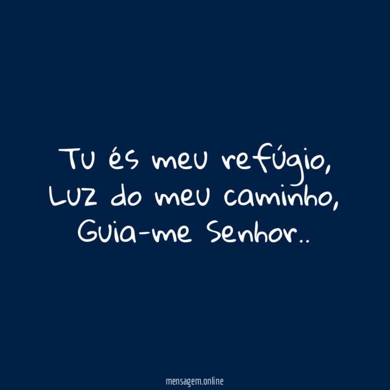 Tu és meu refúgio
