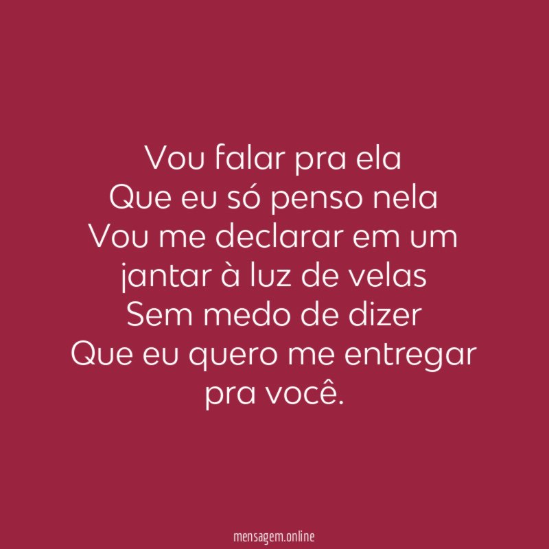 Penso em você
