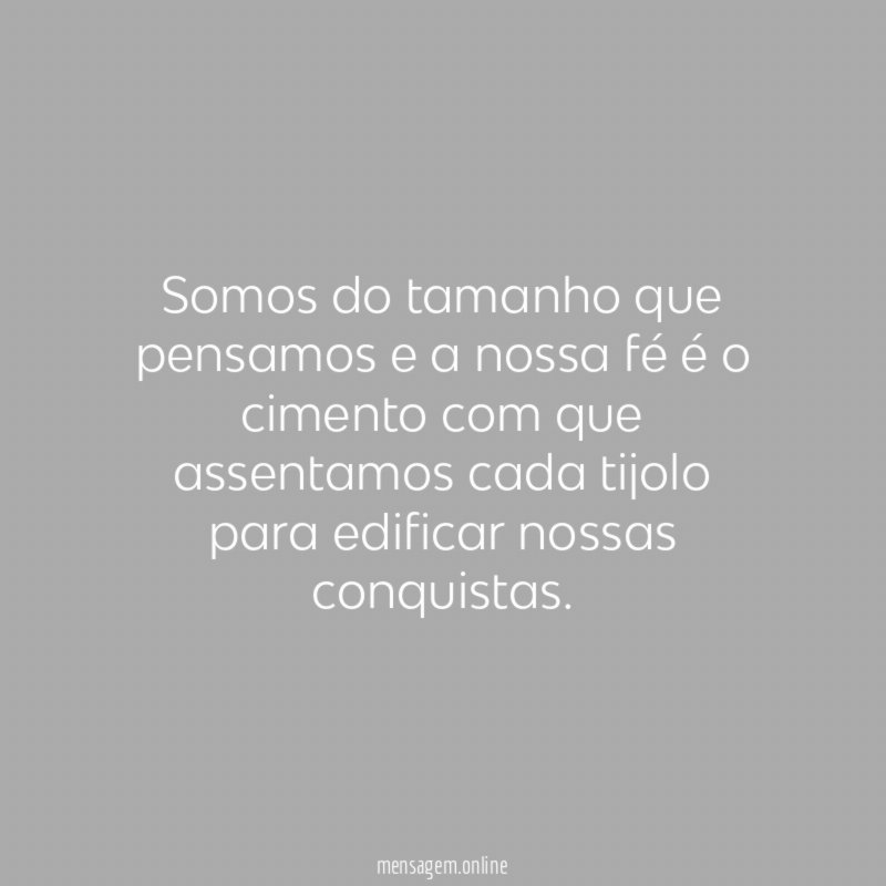 Nossas conquistas