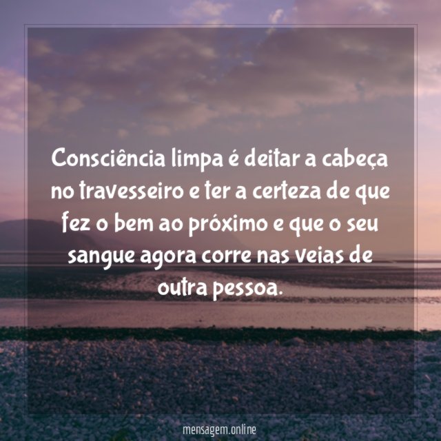 Consciência limpa
