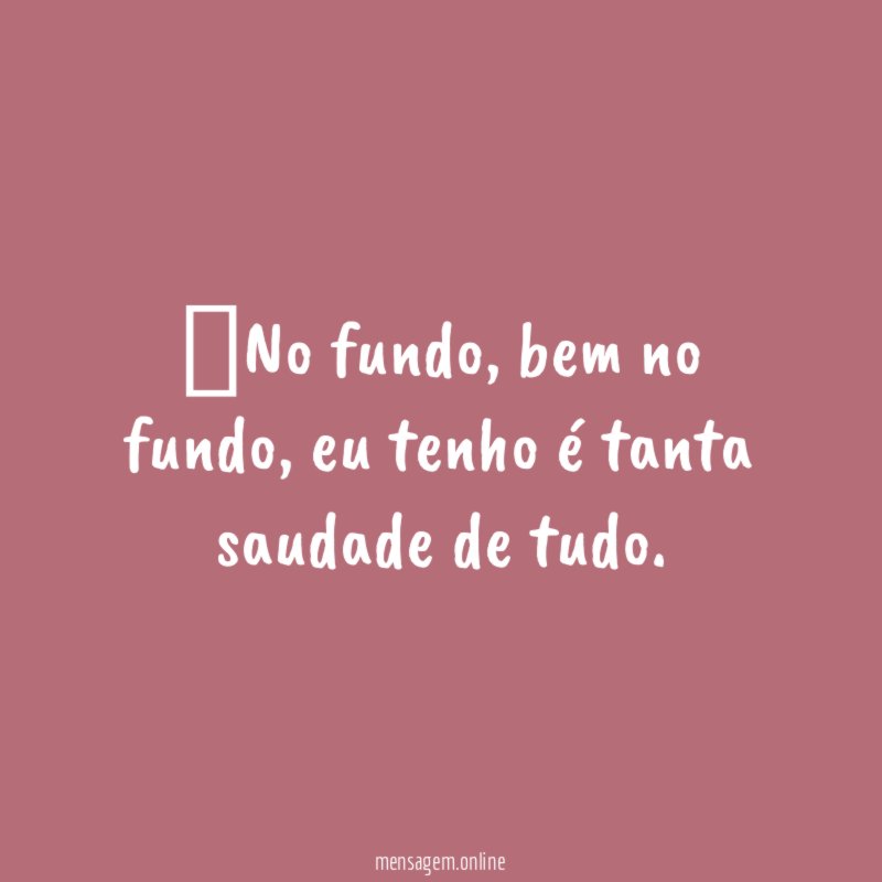 No fundo