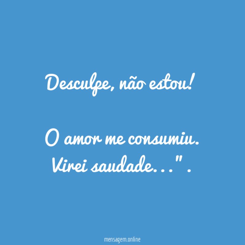 Desculpe