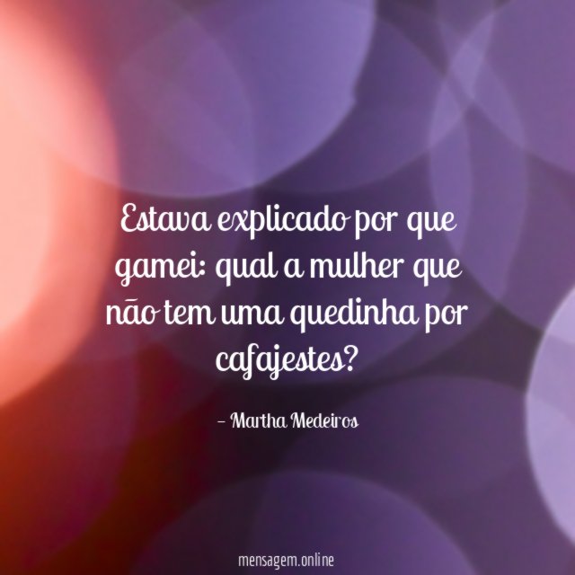 Estava explicado por que gamei