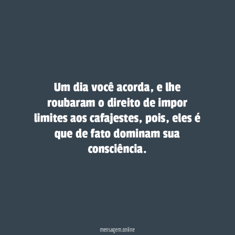 Um dia você acorda