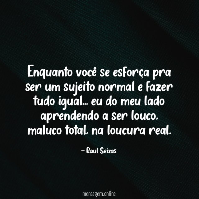 Aprendendo a ser louco