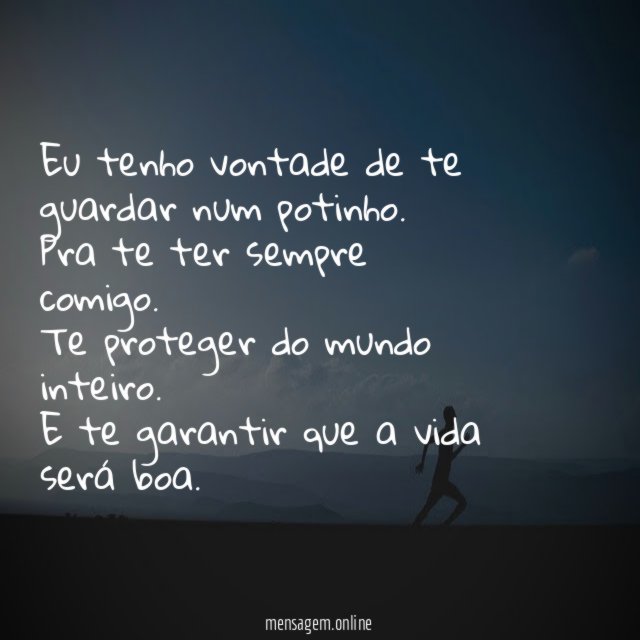 Num potinho…