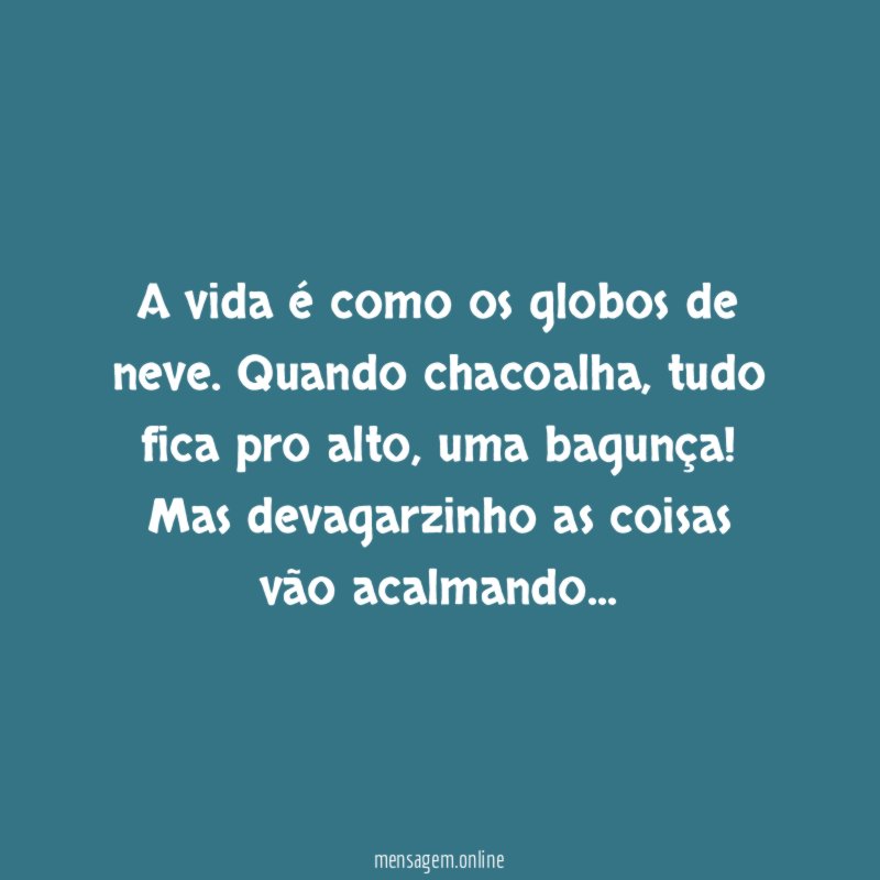 Globos de neve