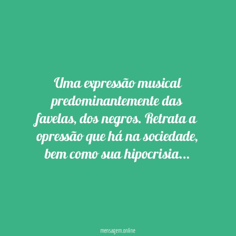 Retrata a opressão