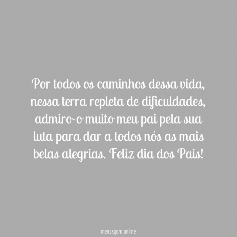 Caminhos dessa vida