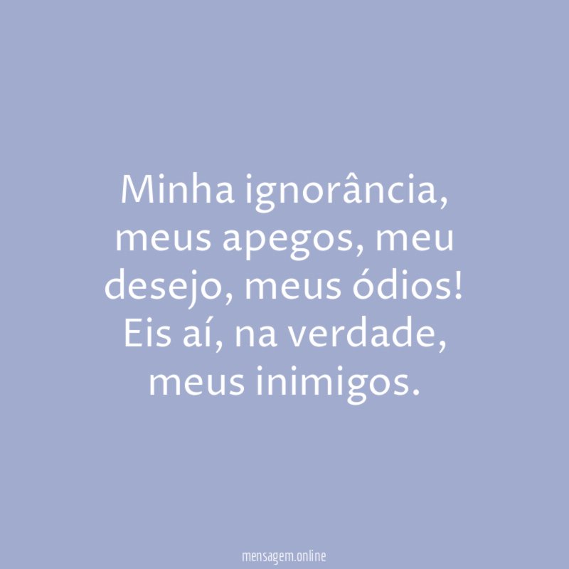 Minha ignorância