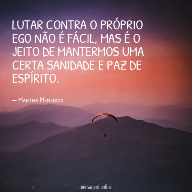 Sanidade e paz de espírito