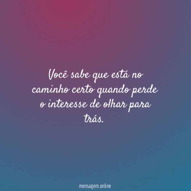 Caminho certo