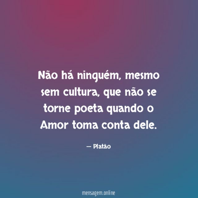 O amor