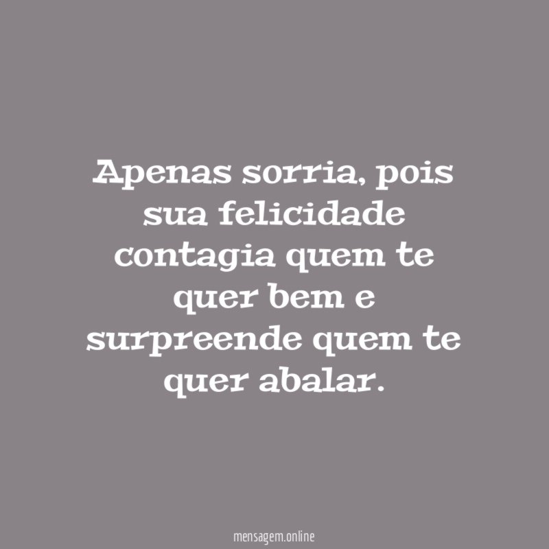 Felicidade