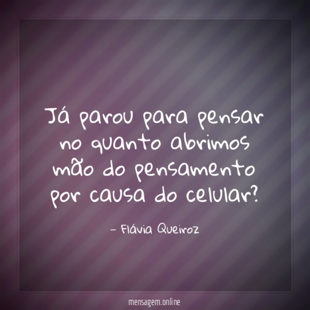 Pense nisso