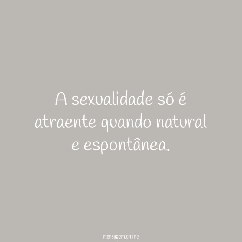 Natural e espontânea