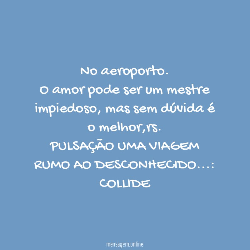 No aeroporto
