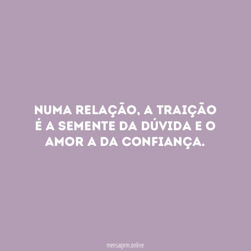 Numa relação