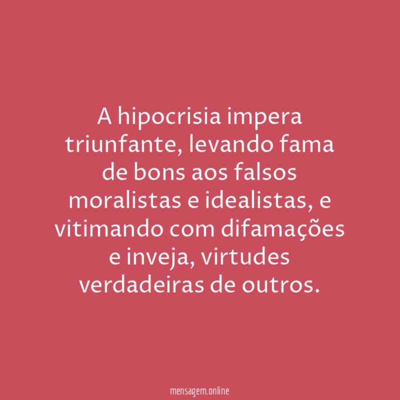 Hipocrisia
