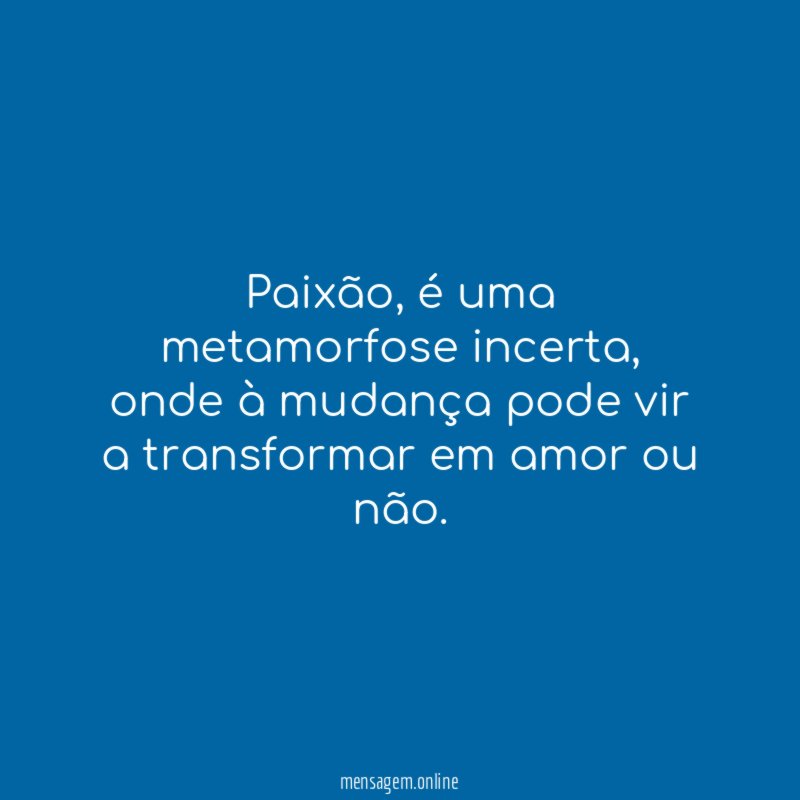 Paixão