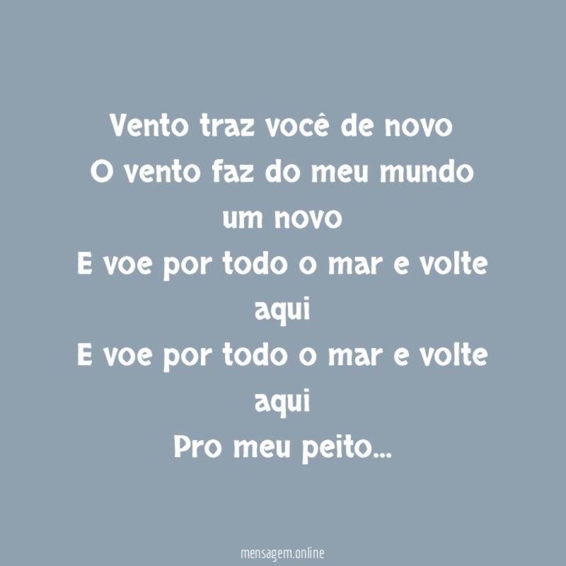 O Vento