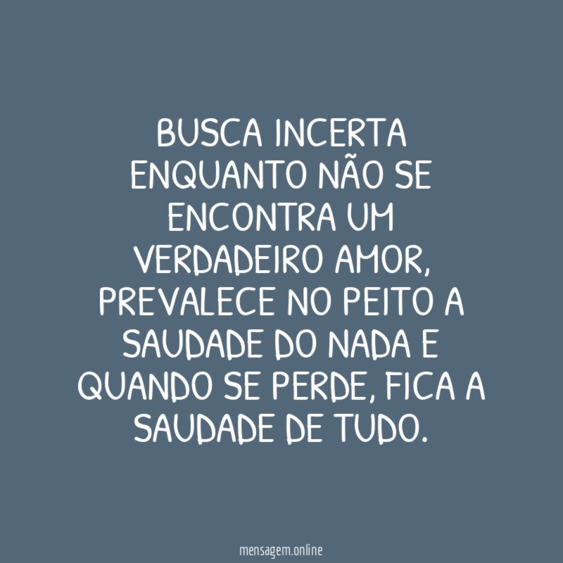 BUSCA INCERTA