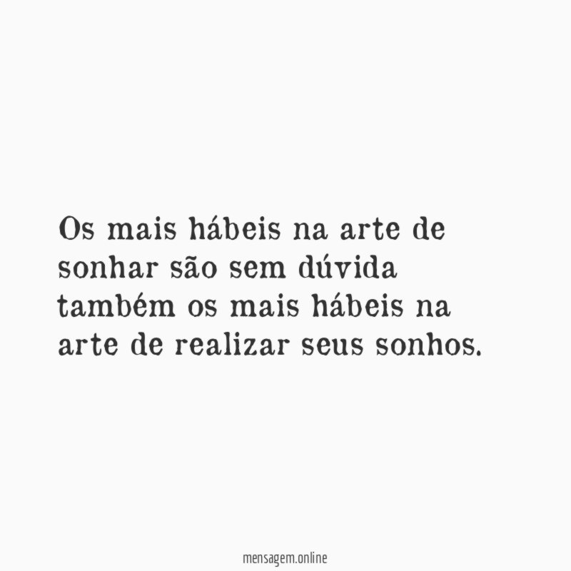 Arte de Sonhar
