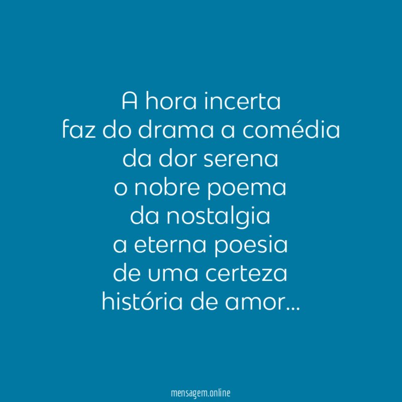 A hora incerta faz do drama a comédia da