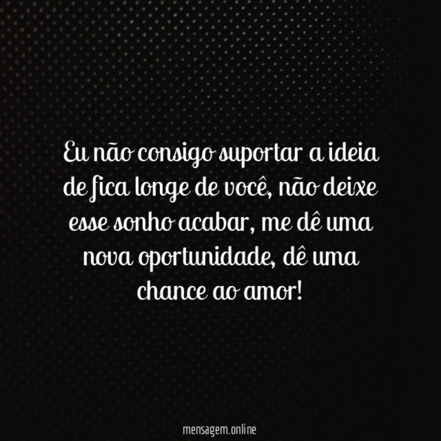 Nova oportunidade