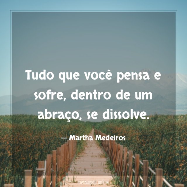 Dentro de um abraço