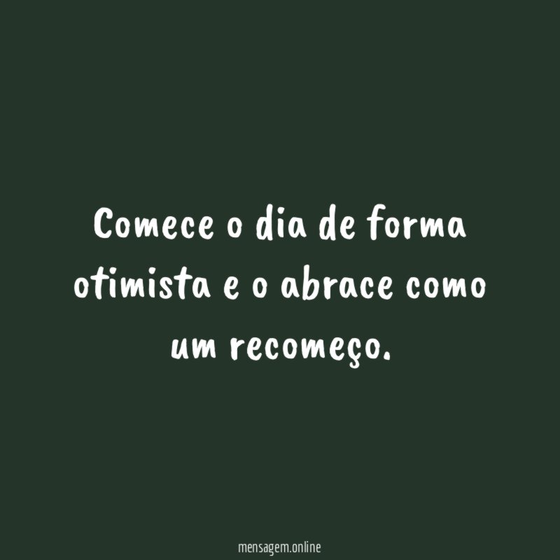 Recomeço