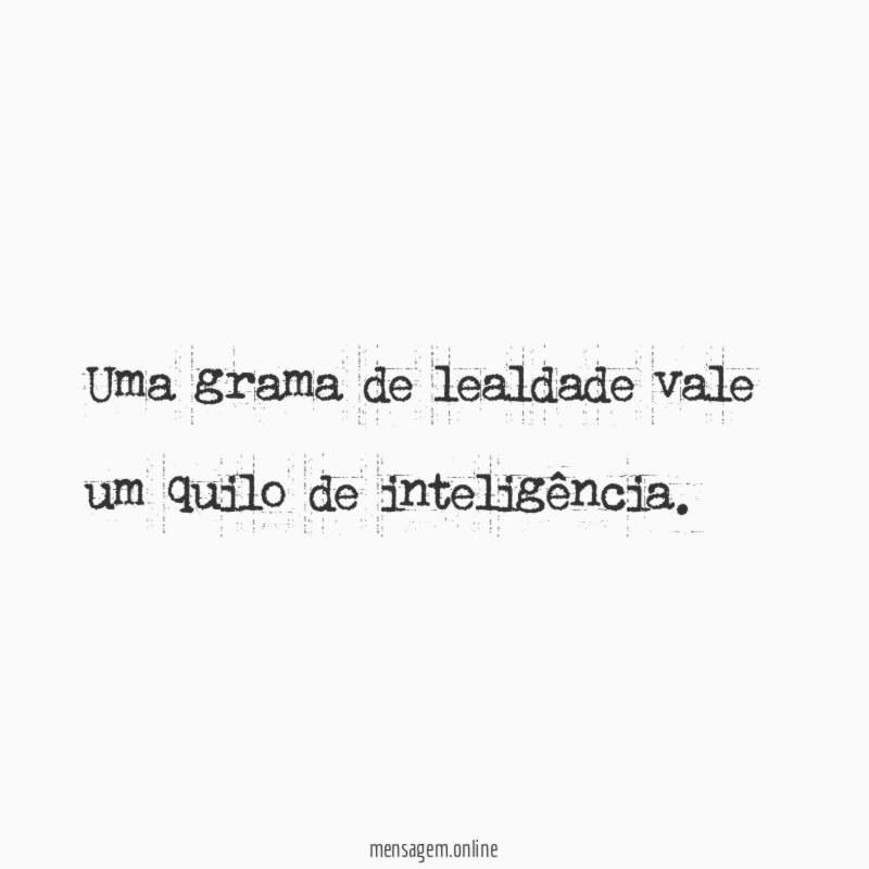 Lealdade