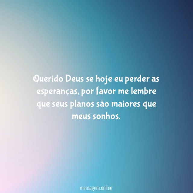 Querido Deus