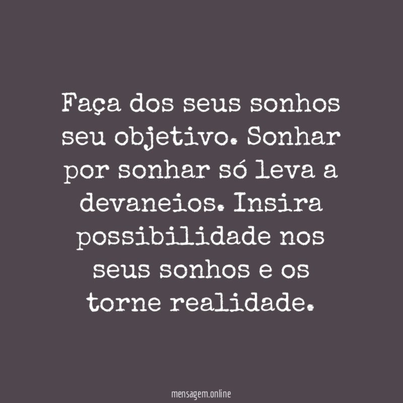 Sonhos