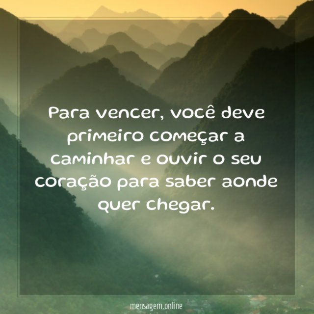 Começar a caminhar