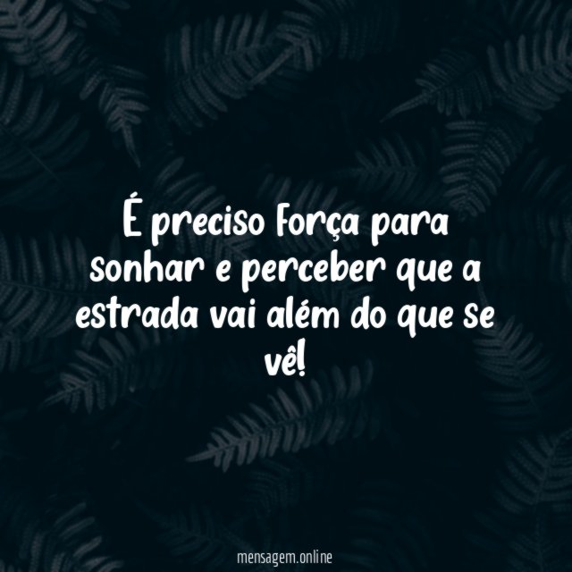 Siga em frente!