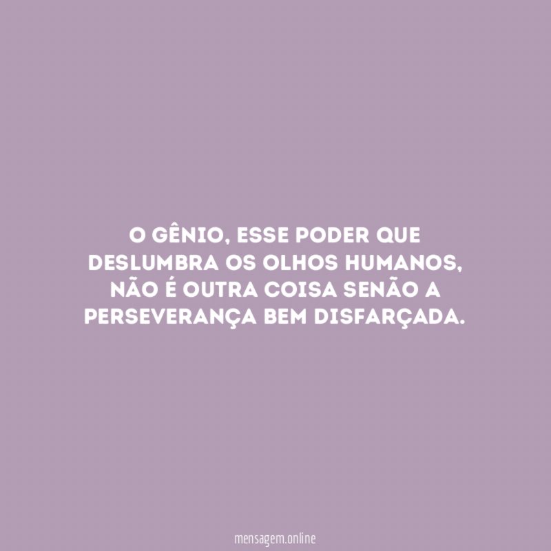 O gênio