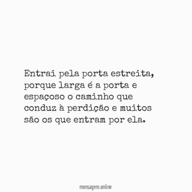 Porta estreita
