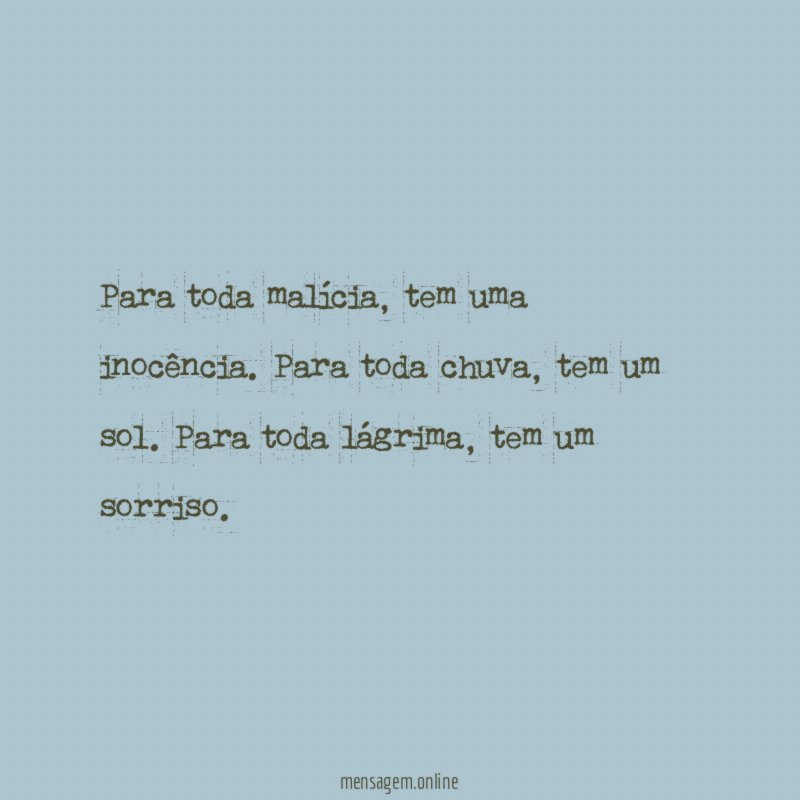Para toda malícia