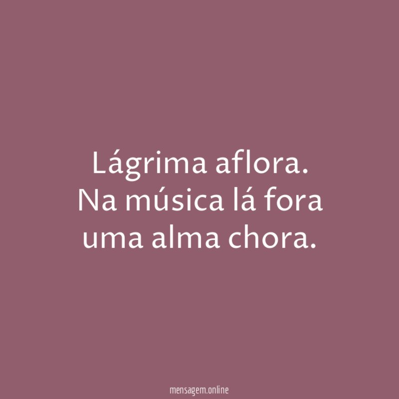 Lágrima aflora