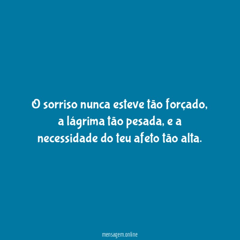 O sorriso nunca esteve tão forçado