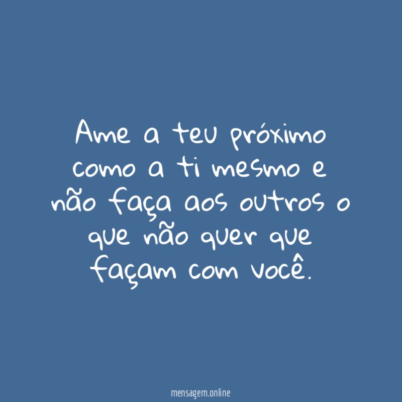 A lei do retorno