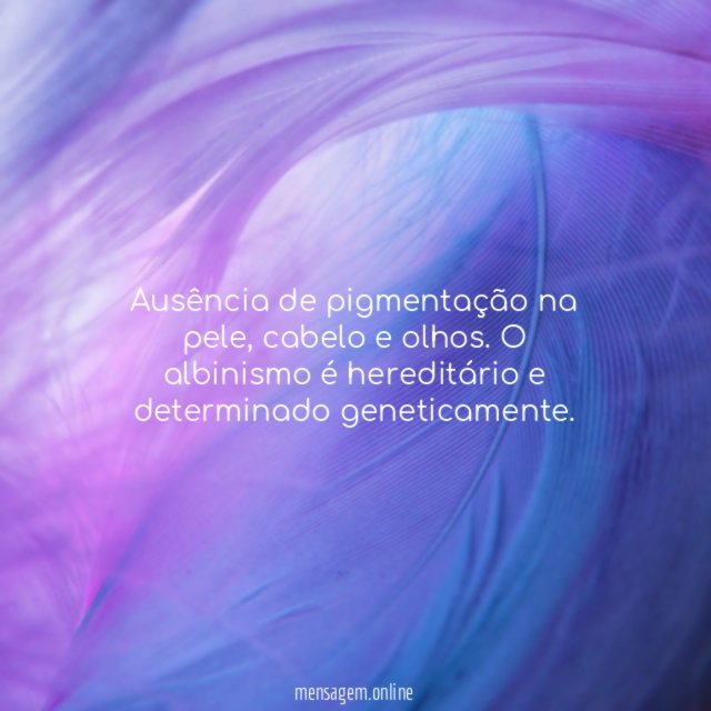 O Branco que a Natureza Merece