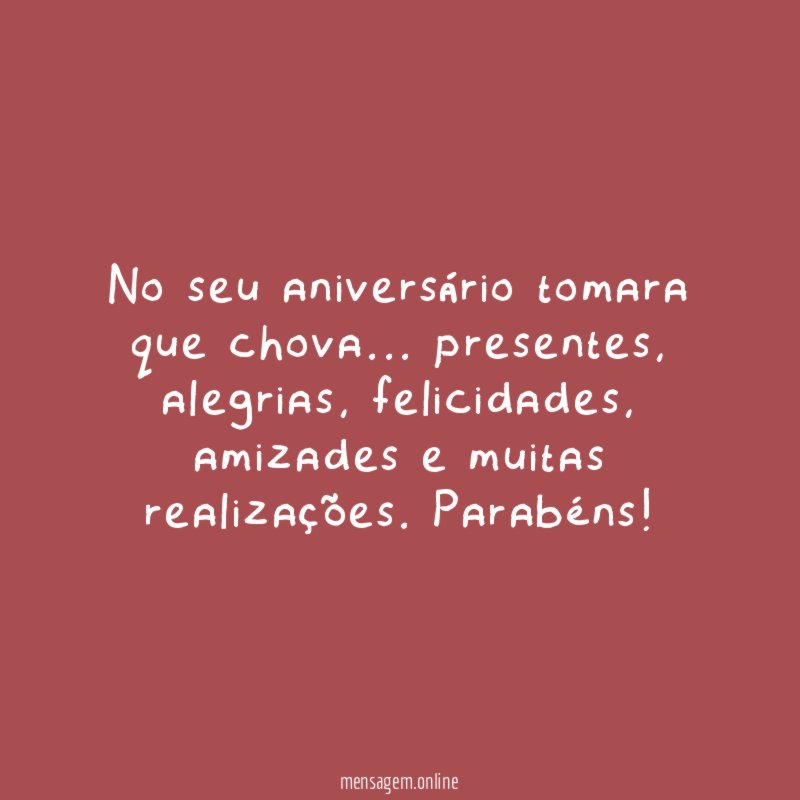 Tomara que chova